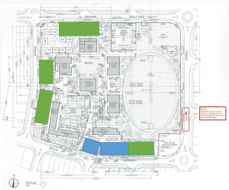 School Parking Map